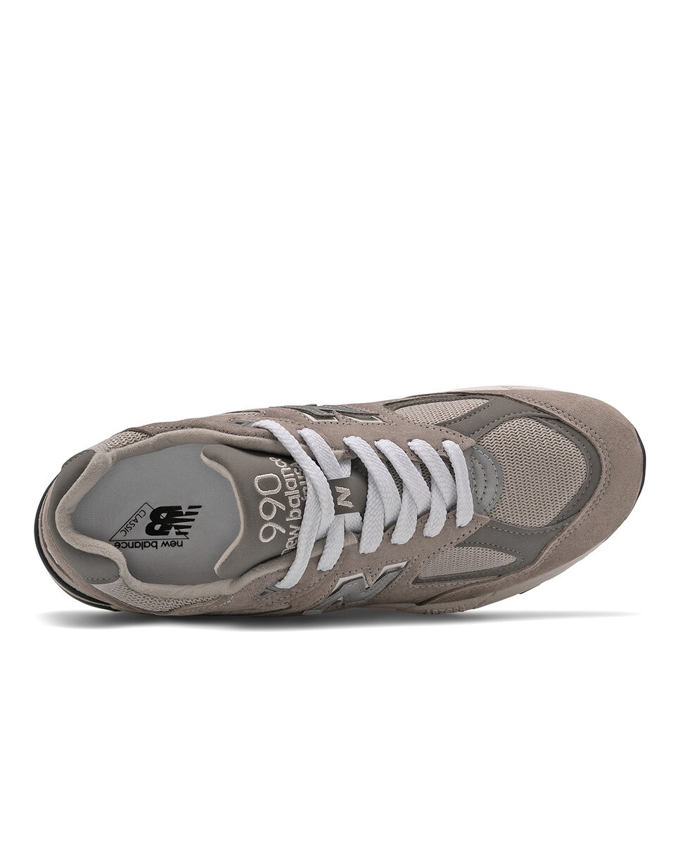 Sapatilhas Casual de Homem Made in USA 990 Core Classic Cinzento-3