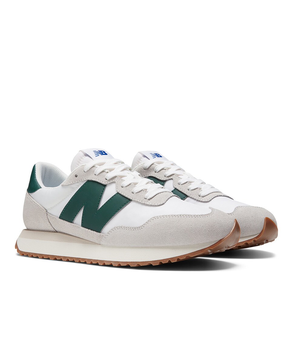 Sapatilhas Casual de Homem 237 v1 Radically Classic Branco / Verde-2