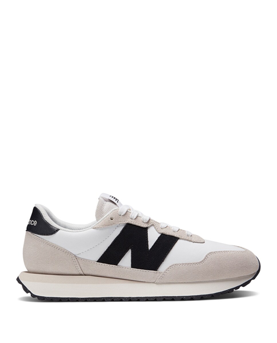 Sapatilhas Casual de Homem 237 v1 Sports Lux Branco / Preto-1