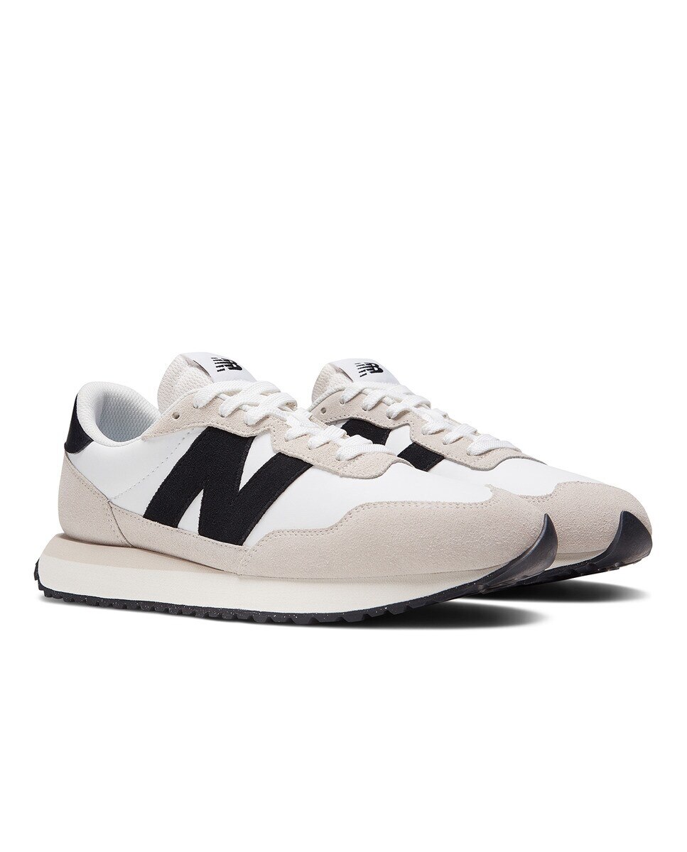 Sapatilhas Casual de Homem 237 v1 Sports Lux Branco / Preto-2