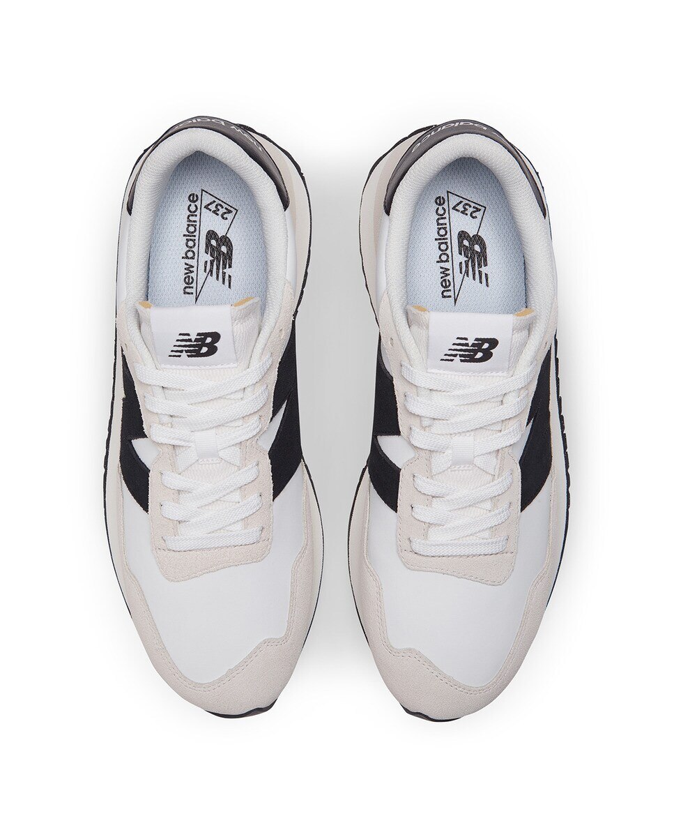 Sapatilhas Casual de Homem 237 v1 Sports Lux Branco / Preto-3