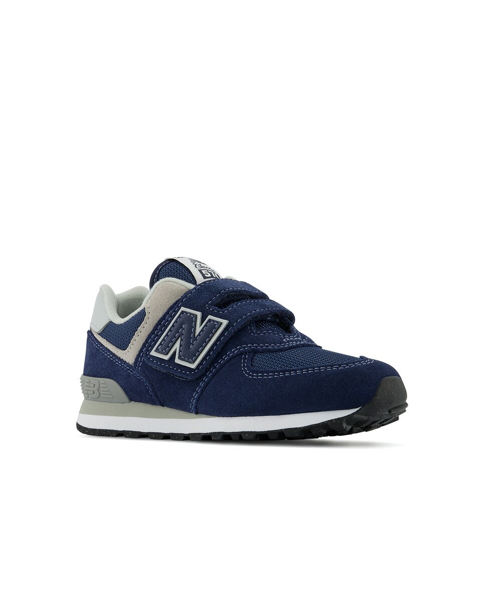 Sapatilhas Casual de Criança 574 Evergreen Azul-marinho-2