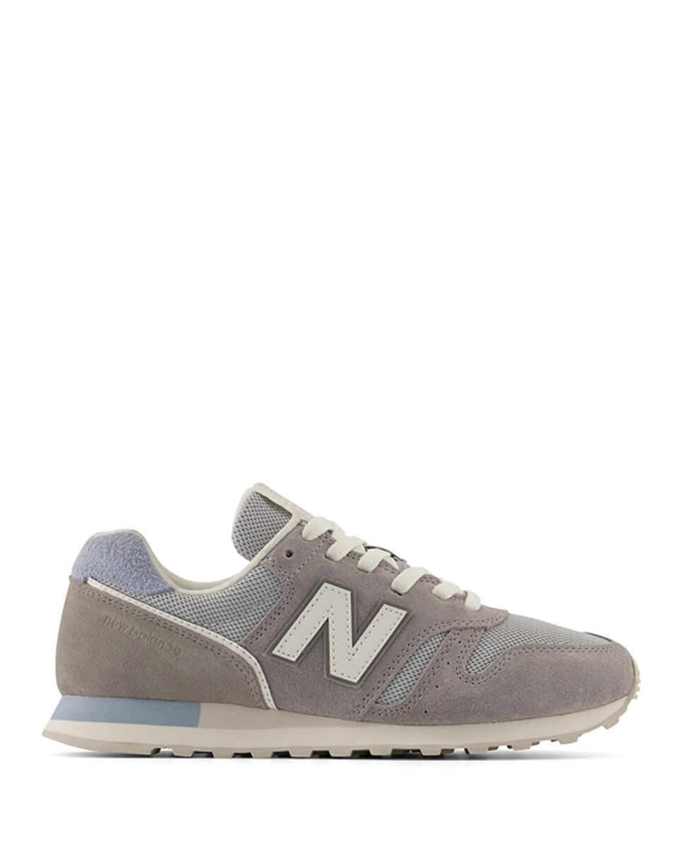 Sapatilhas Casual de Mulher 373 v2 Core Plus Cinzento-1