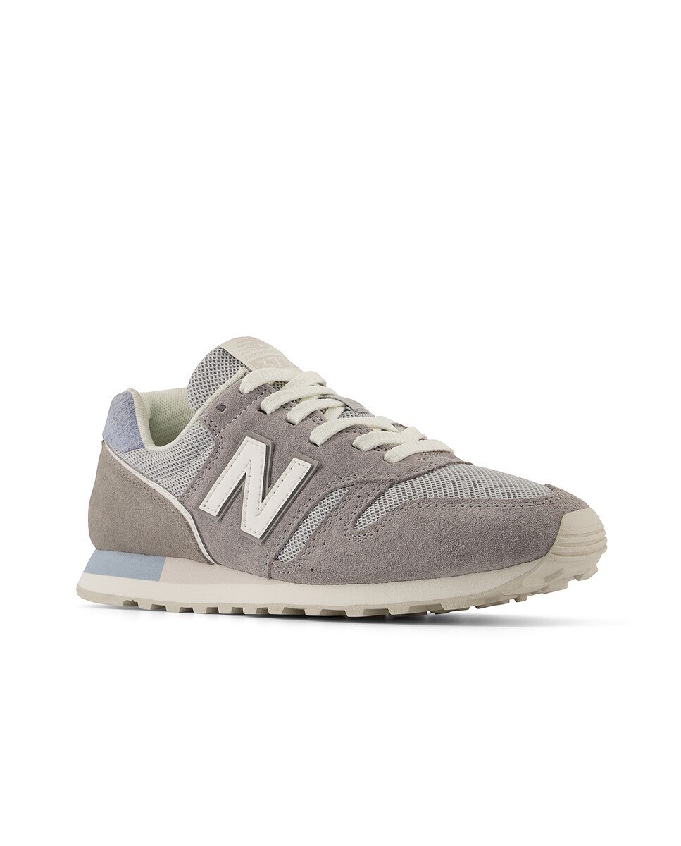 Sapatilhas Casual de Mulher 373 v2 Core Plus Cinzento-2