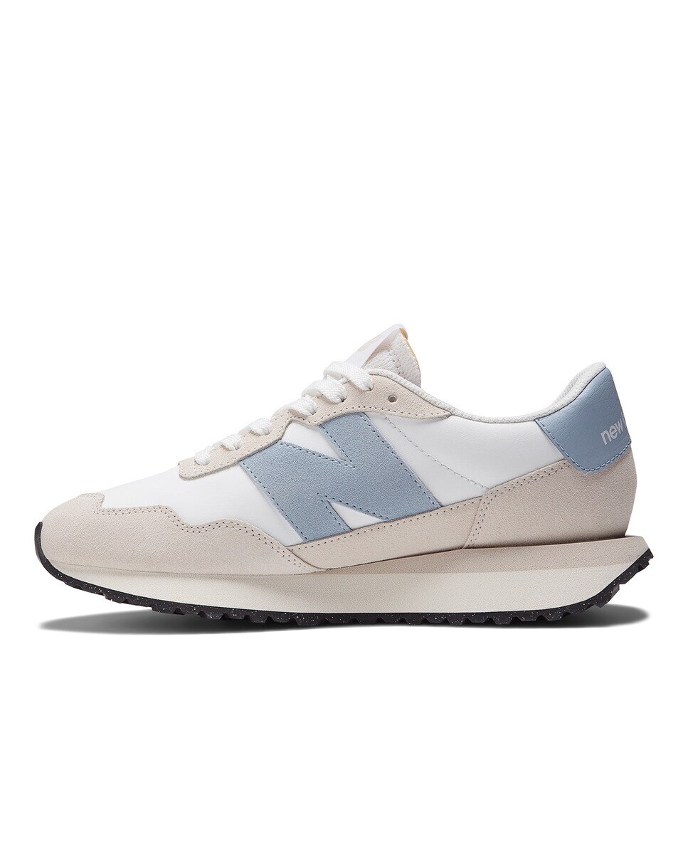 Sapatilhas Casual de Mulher 237 v1 Sports Lux Branco / Azul-4