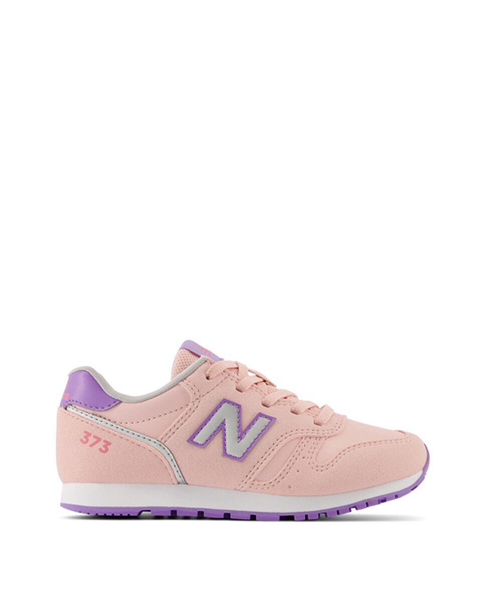 Sapatilhas Casual de Criança 373 Lace Rosa-1