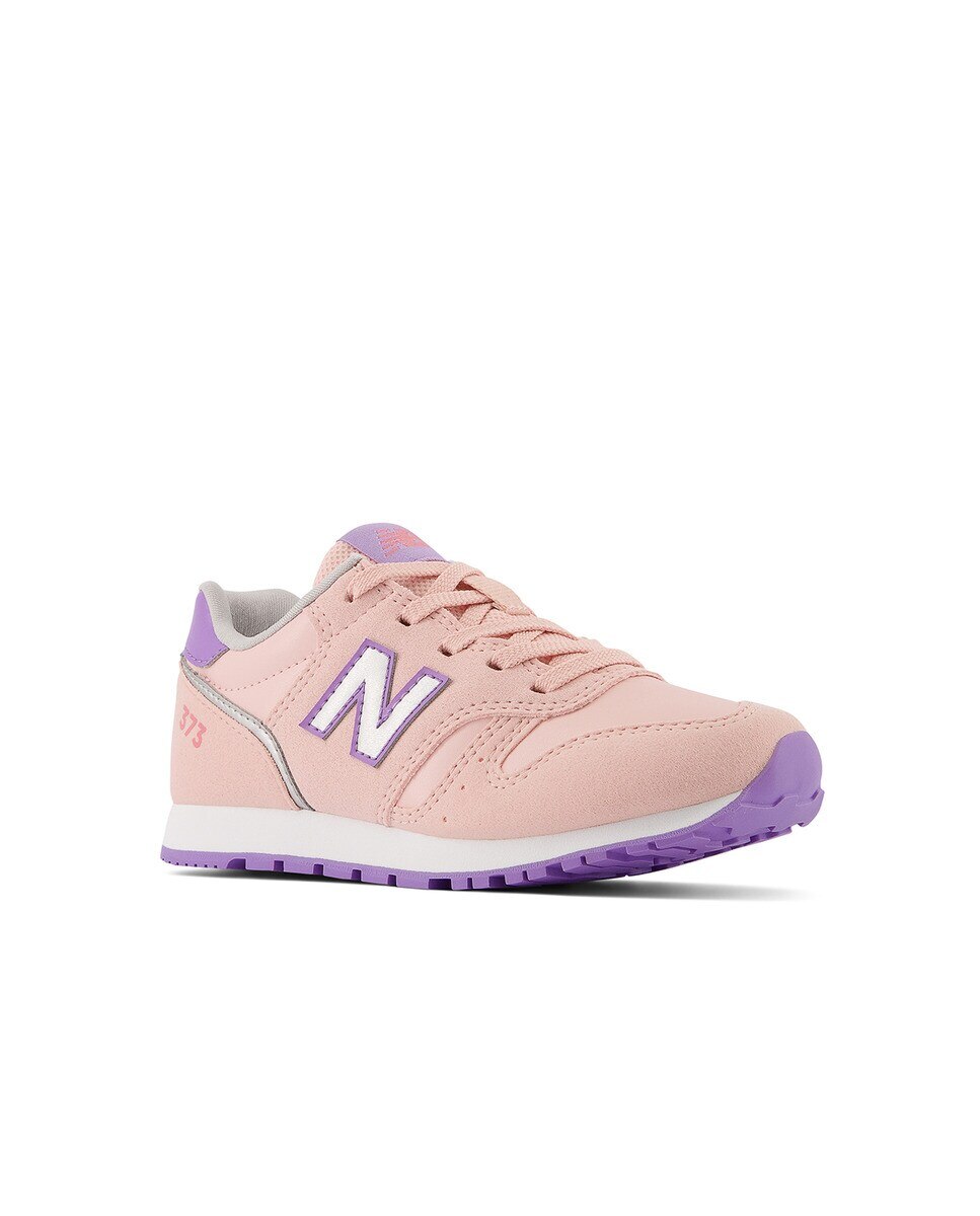 Sapatilhas Casual de Criança 373 Lace Rosa-2