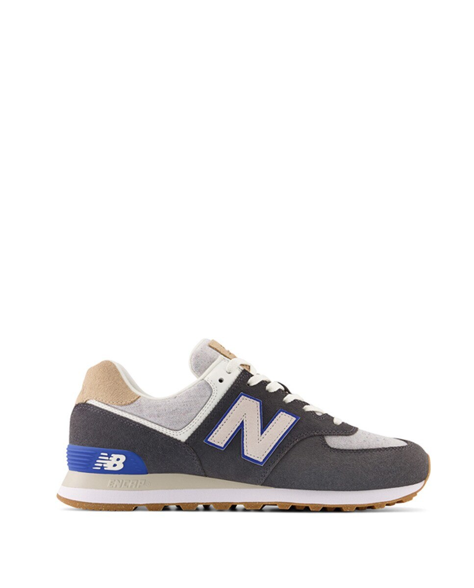 Sapatilhas Casual de Mulher 574 v2 Preto / Cinzento-1