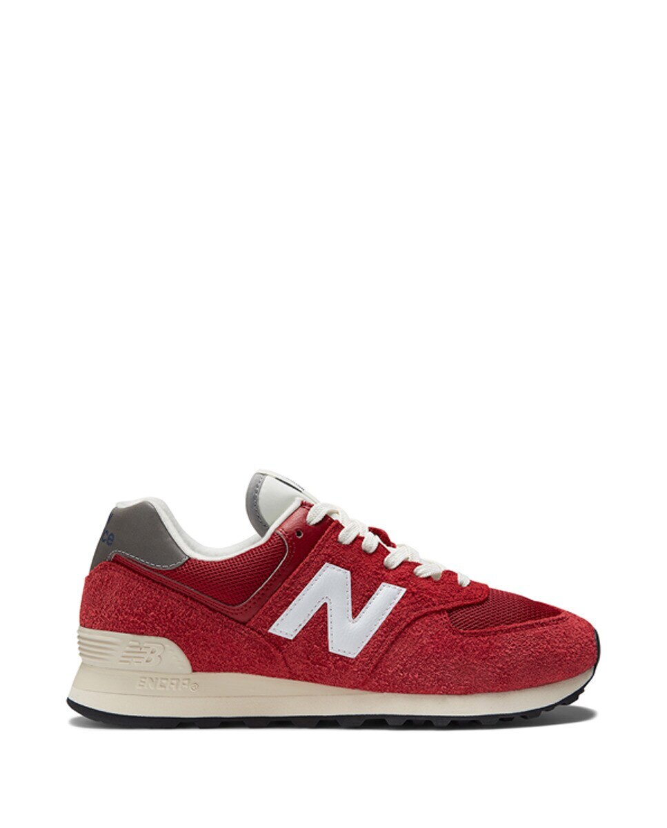 Sapatilhas Casual de Homem 574 v2 Premium Originals Vermelho-1