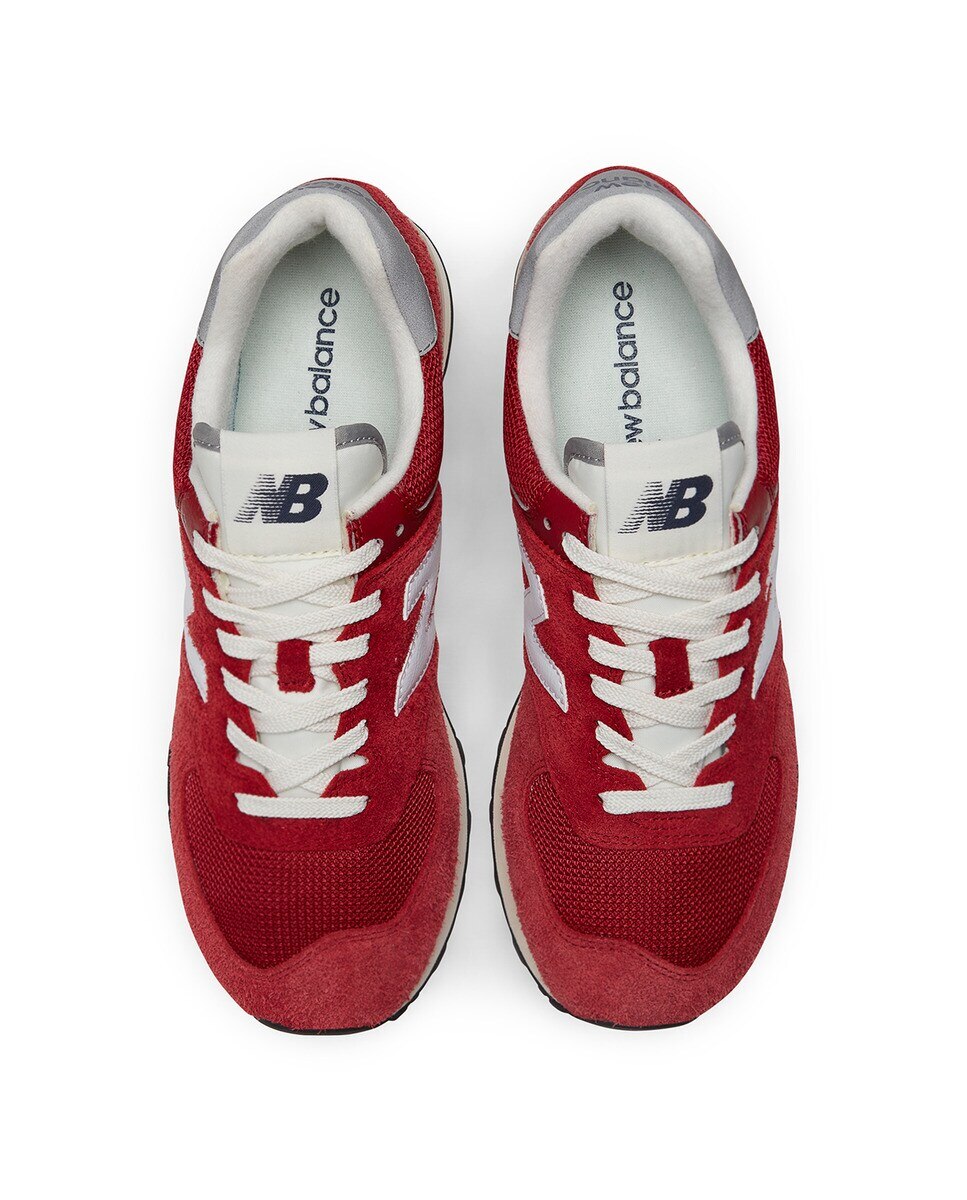Sapatilhas Casual de Homem 574 v2 Premium Originals Vermelho-3