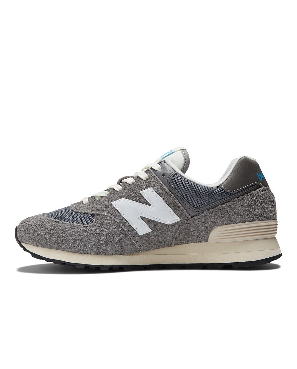 Sapatilhas Casual de Homem 574 v2 Premium Originals Cinzento-4