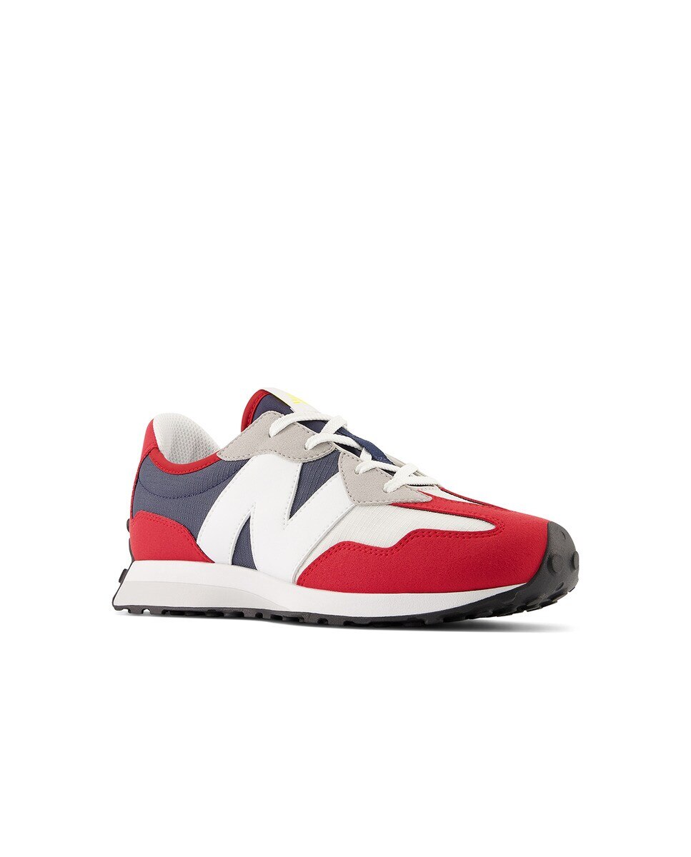 Sapatilhas Casual de Criança 327 v1 Sport Lux Vermelho / Azul-marinho-2