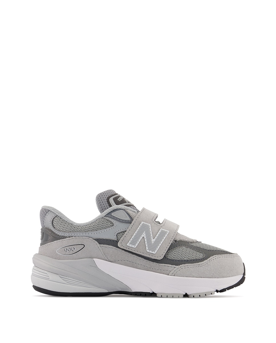 Sapatilhas Casual de Criança 990 v6 Cinzento-1