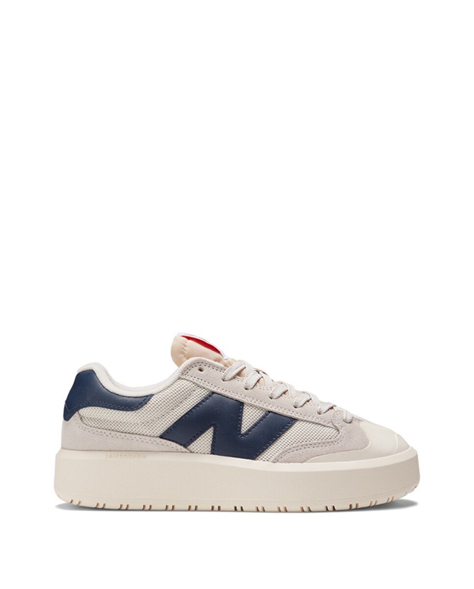 Sapatilhas Casual de Mulher CT302 v1 Branco / Azul-1