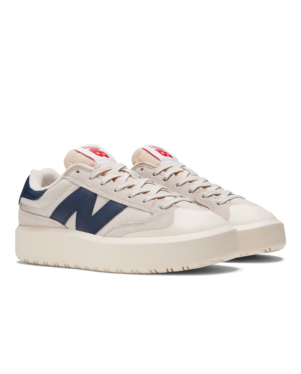 Sapatilhas Casual de Mulher CT302 v1 Branco / Azul-2