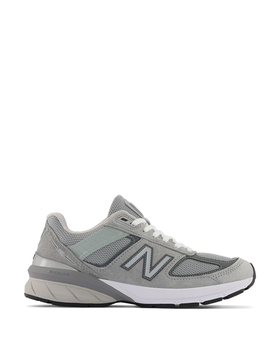 Sapatilhas casual de mulher 990 Made in USA New Balance Cinzento-claro-1