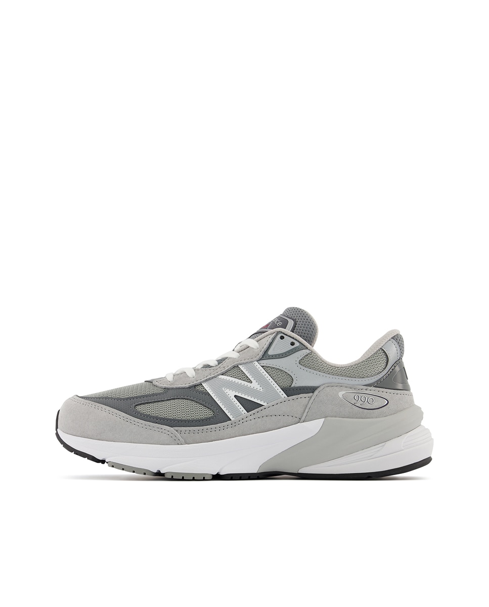 Sapatilhas Casual de Homem Made in USA 990 v6 Cinzento-4