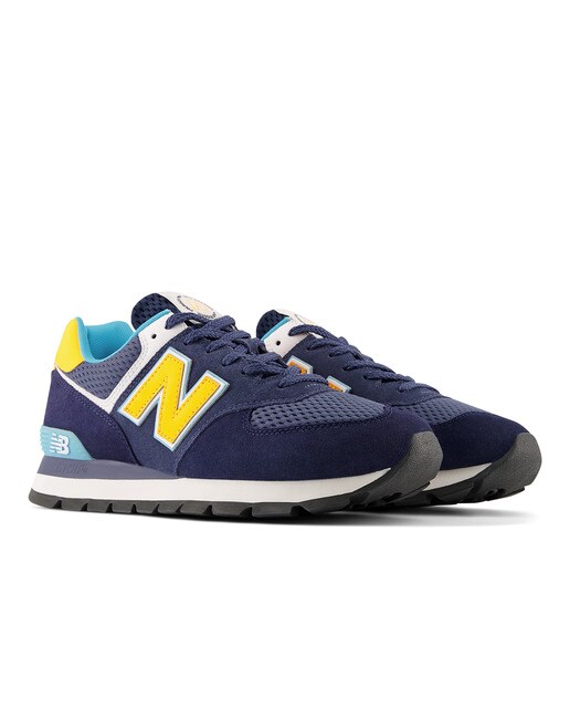 Sapatilhas casual de homem 574 New Balance Azul-2