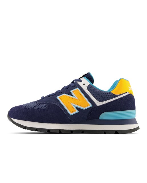 Sapatilhas casual de homem 574 New Balance Azul-4