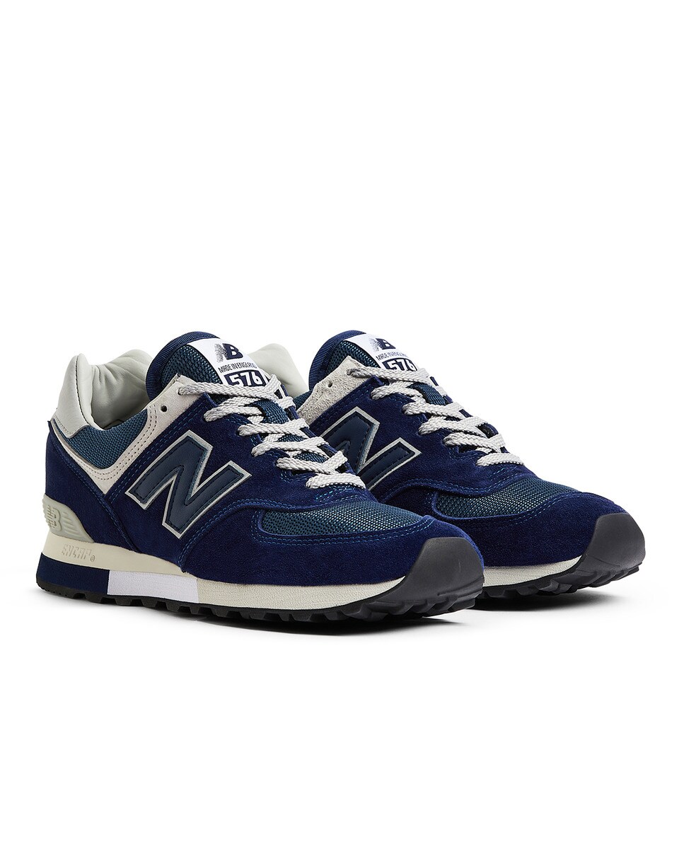 Sapatilhas Casual de Homem Made in UK 576 35th Anniversary Azul-marinho-2