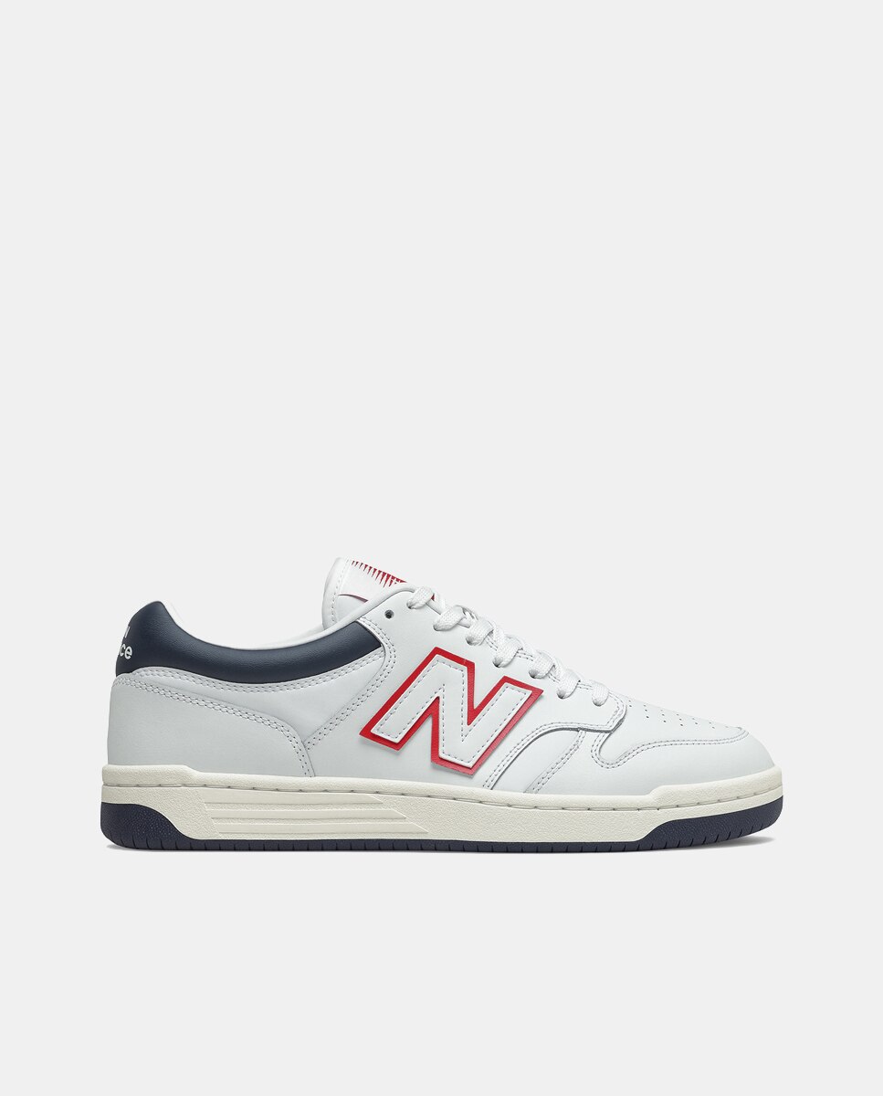 Zapatillas casual unisex 480 New Balance - Blanco / Azul marino Blanco / Azul marino-1