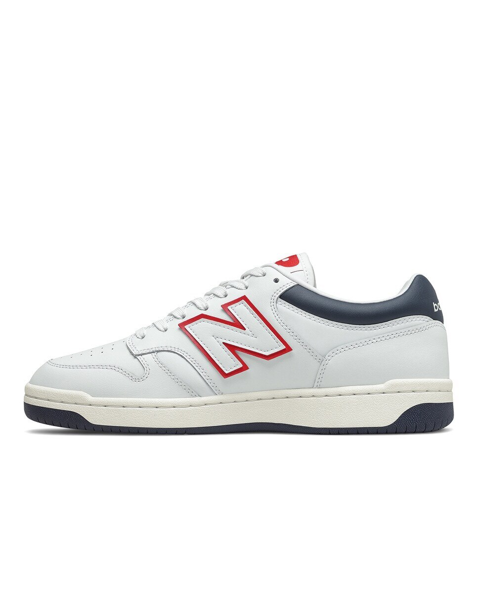 Zapatillas casual unisex 480 New Balance - Blanco / Azul marino Blanco / Azul marino-4