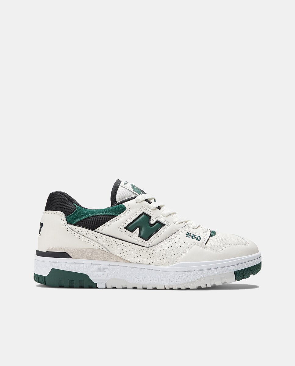 Sapatilhas casual unissexo 550 New Balance Branco / Verde-1