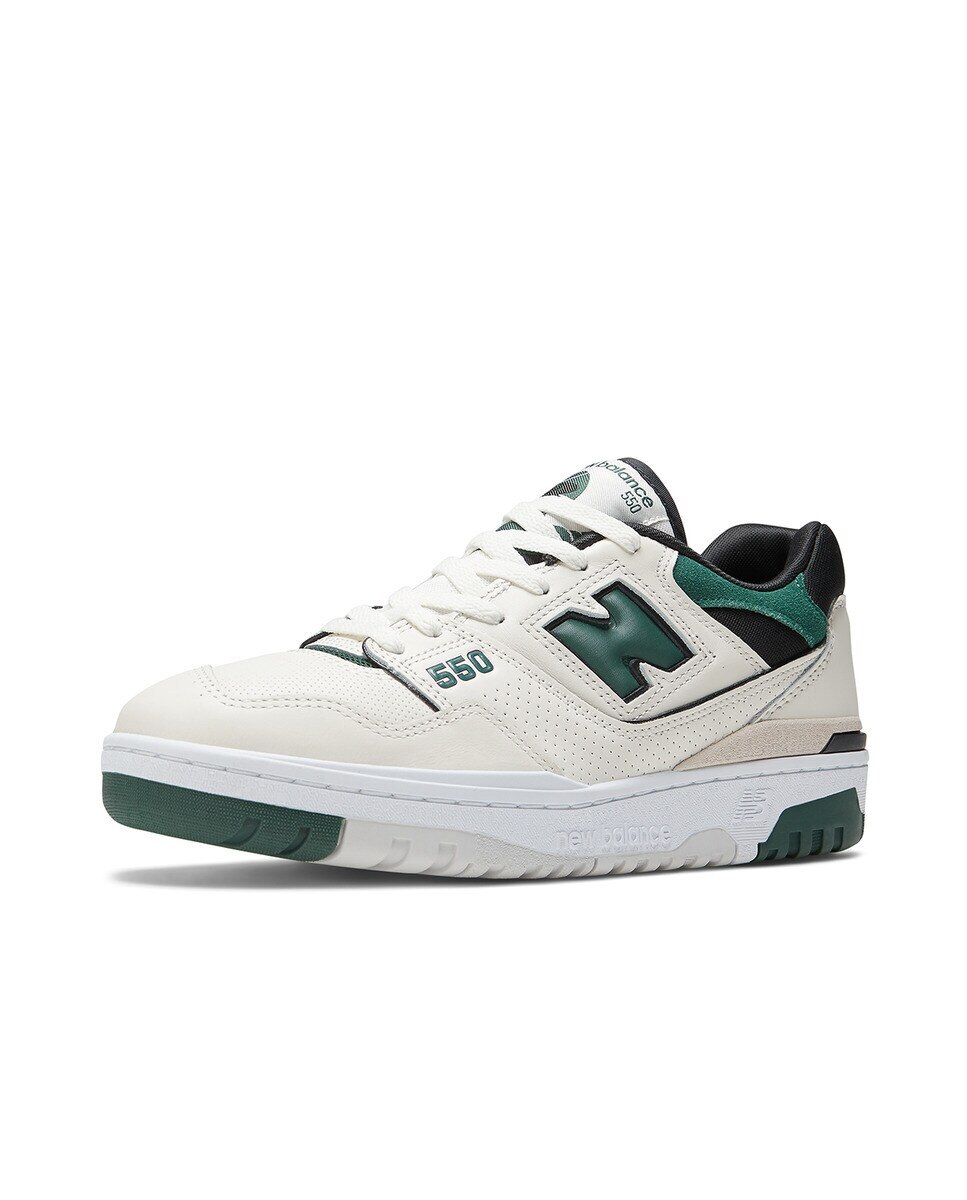 Sapatilhas casual unissexo 550 New Balance Branco / Verde-6