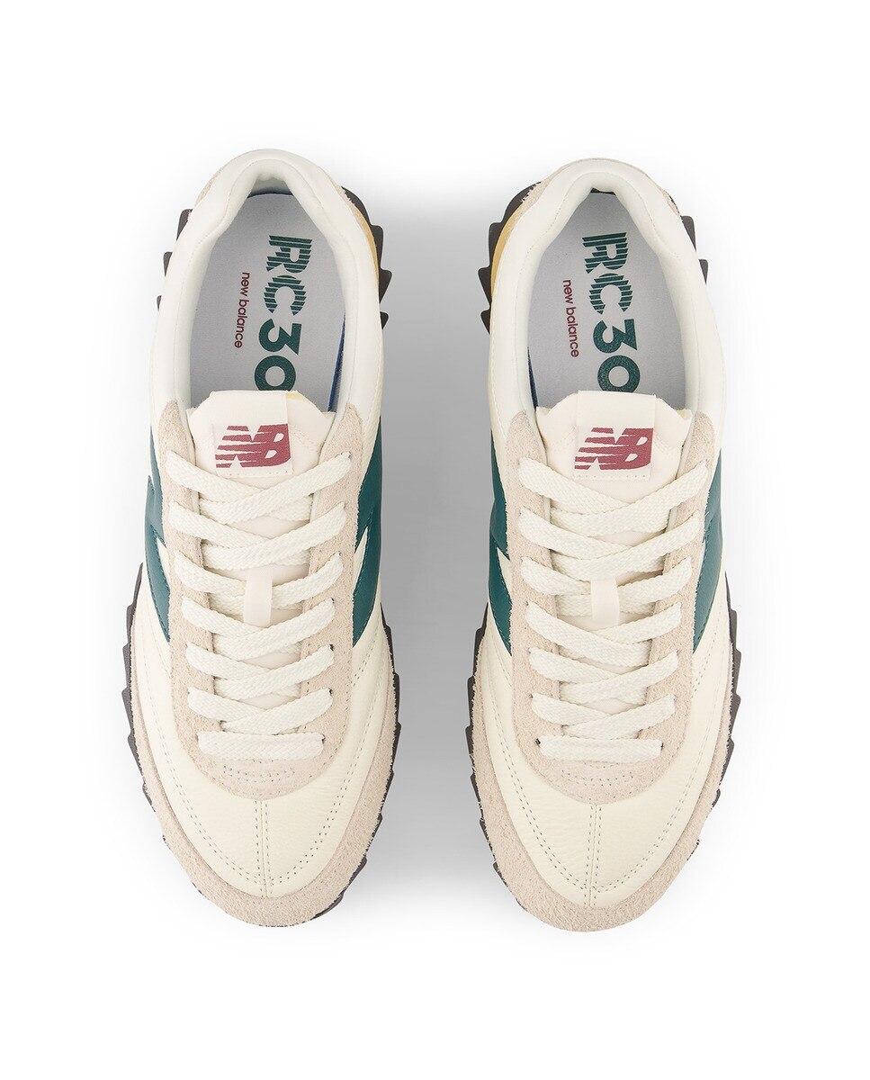 Sapatilhas Casual Unissexo RC30 Bege / Verde-3