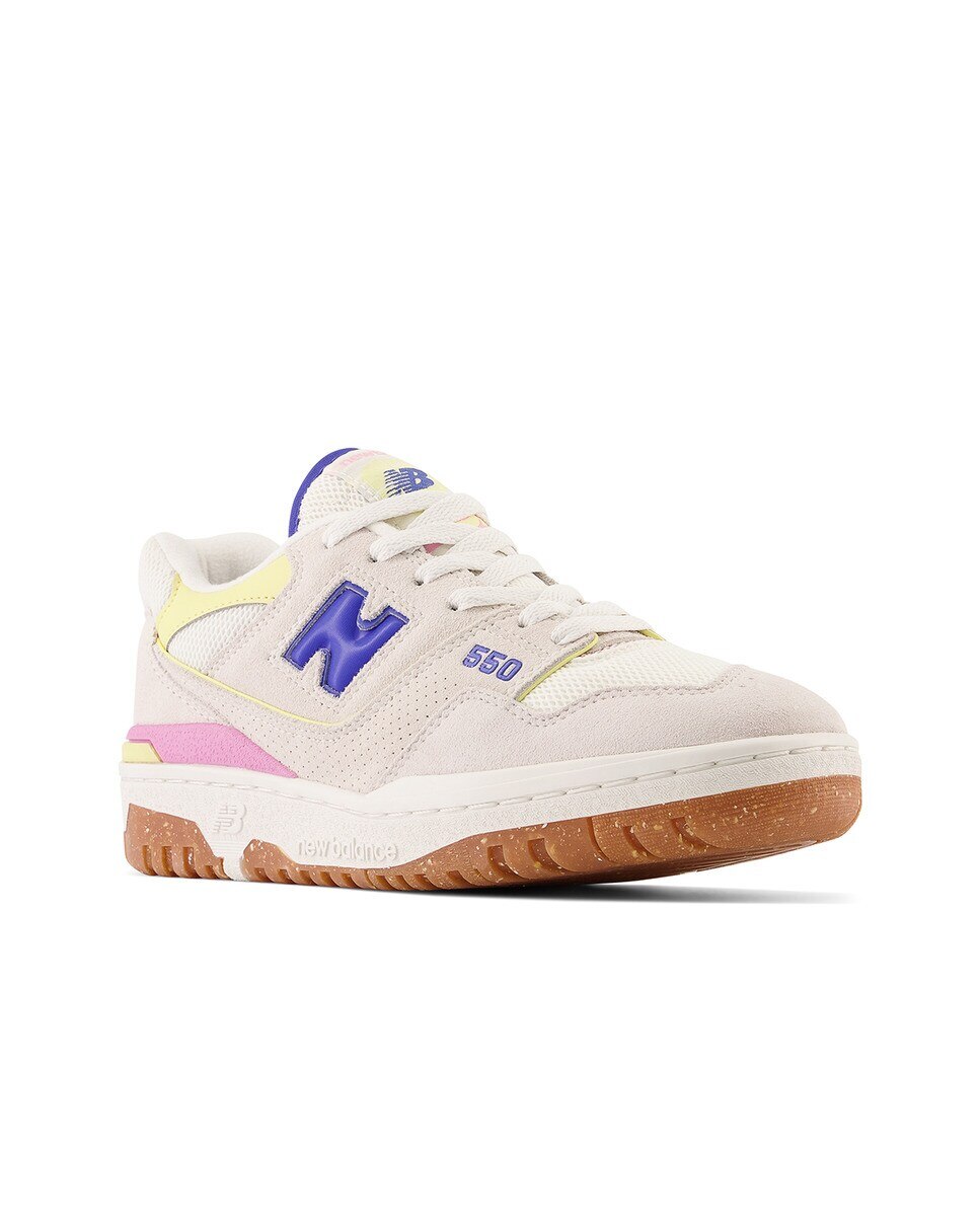 Sapatilhas Casual de Mulher 550 Branco / Azul-2