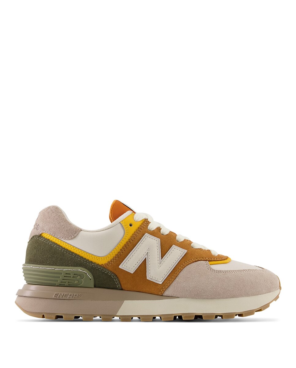 Sapatilhas Casual de Mulher 574 Legacy Castanho-1