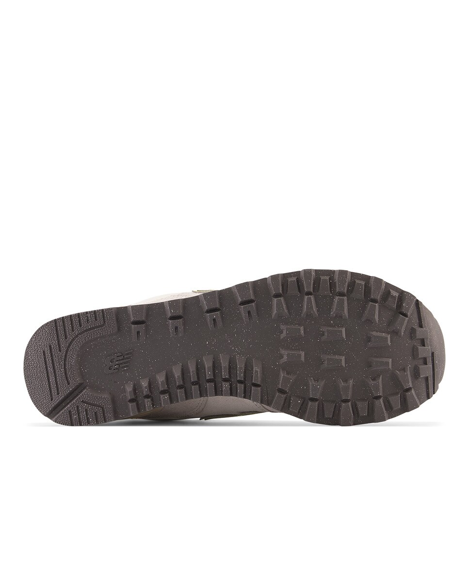 Sapatilhas casual de mulher 574 New Balance Cinzento / Amarelo-6
