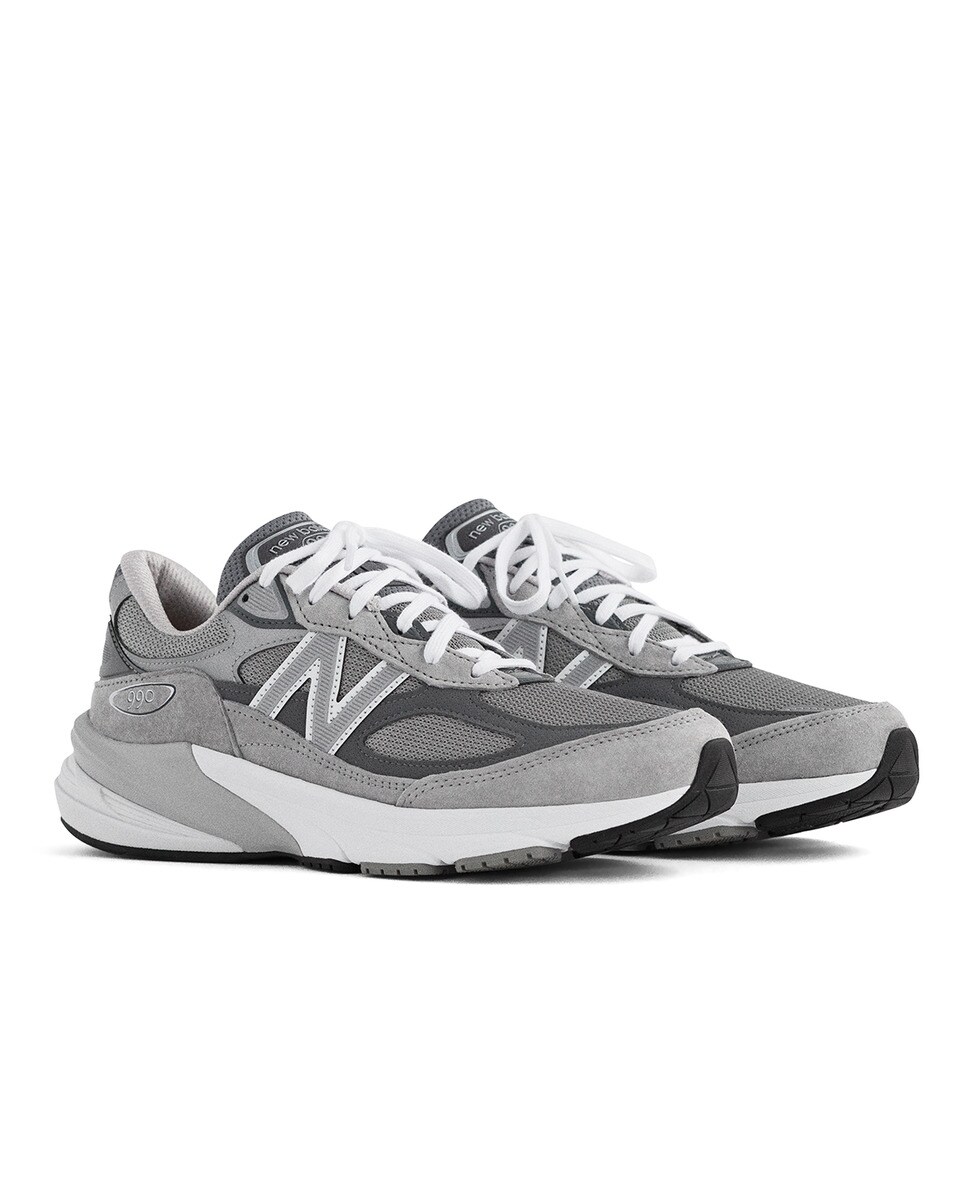 Sapatilhas Casual de mulher Made in USA 990 v6 Cinzento-2