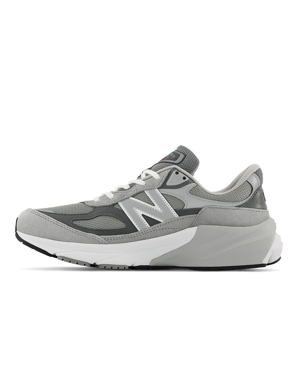 Sapatilhas Casual de mulher Made in USA 990 v6 Cinzento-4