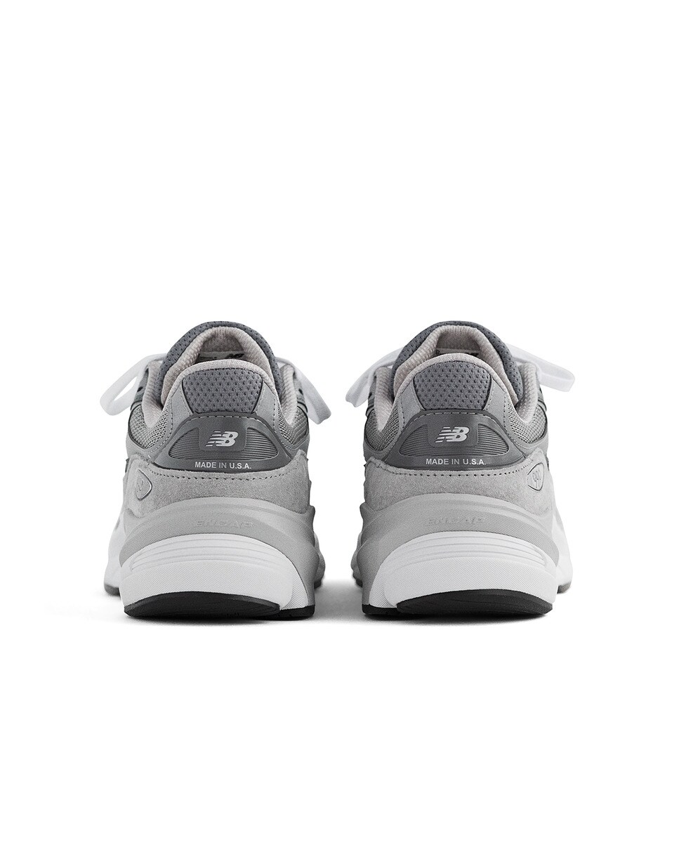 Sapatilhas Casual de mulher Made in USA 990 v6 Cinzento-5