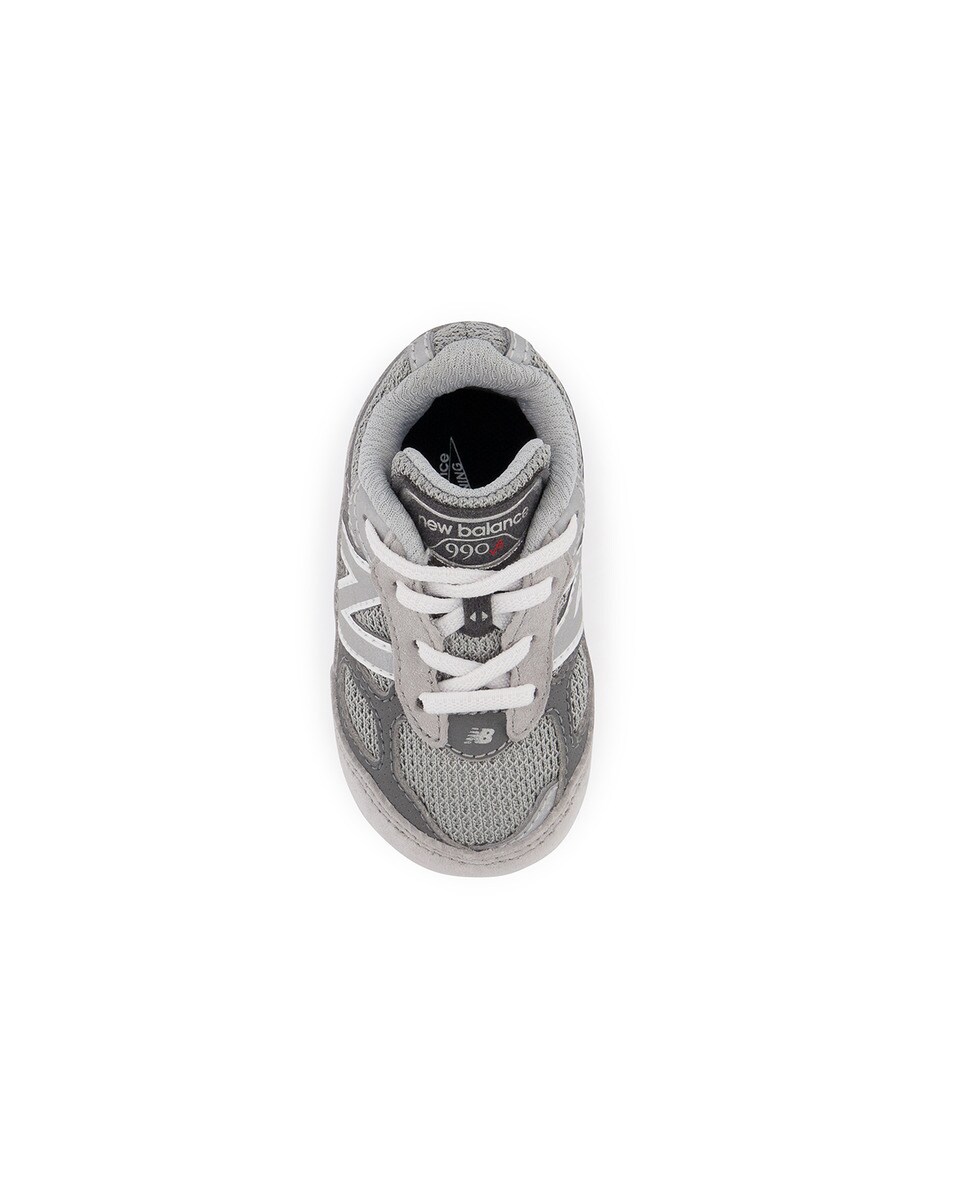 Sapatilhas Casual de Bebé 990 v6 Crib Bungee Cinzento-3