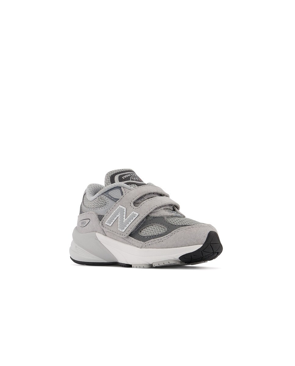 Sapatilhas Casual de Bebé 990 v6 Cinzento-2