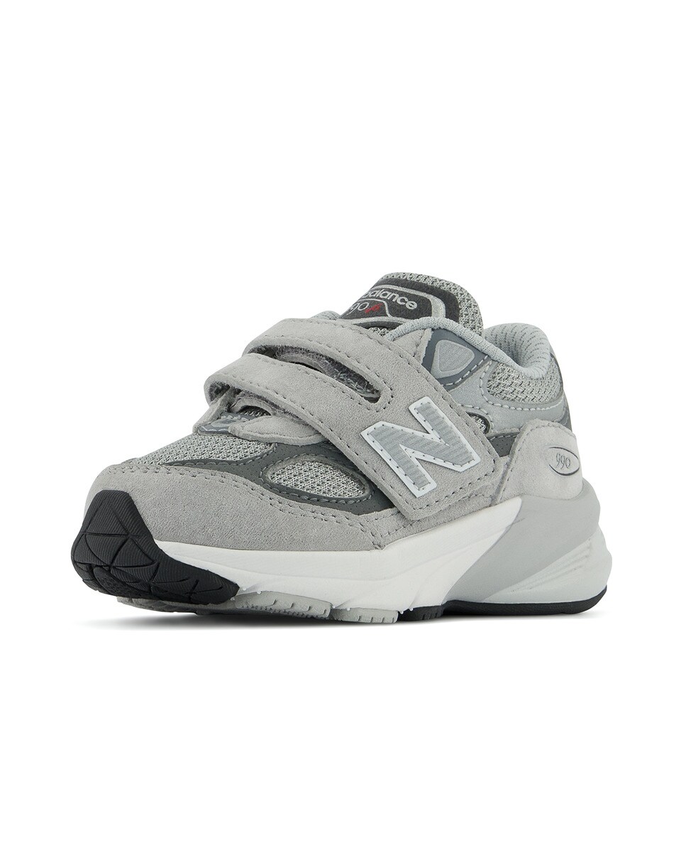 Sapatilhas Casual de Bebé 990 v6 Cinzento-6
