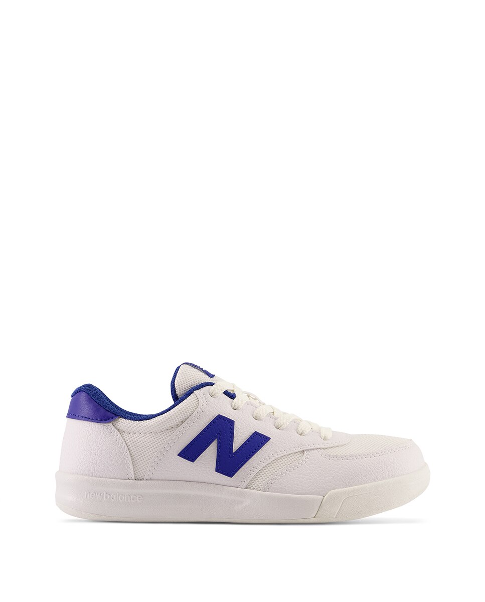 Sapatilhas Casual de Criança 300 Branco / Azul-1