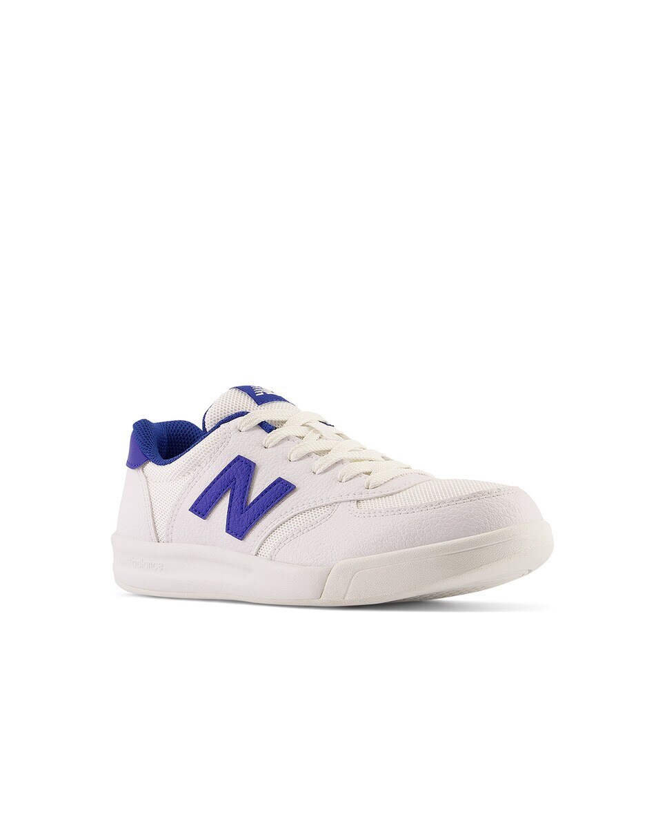 Sapatilhas Casual de Criança 300 Branco / Azul-2