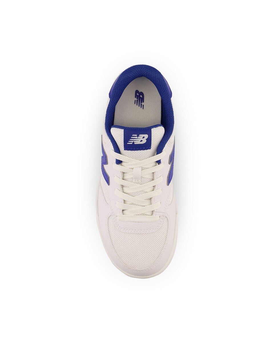 Sapatilhas Casual de Criança 300 Branco / Azul-3