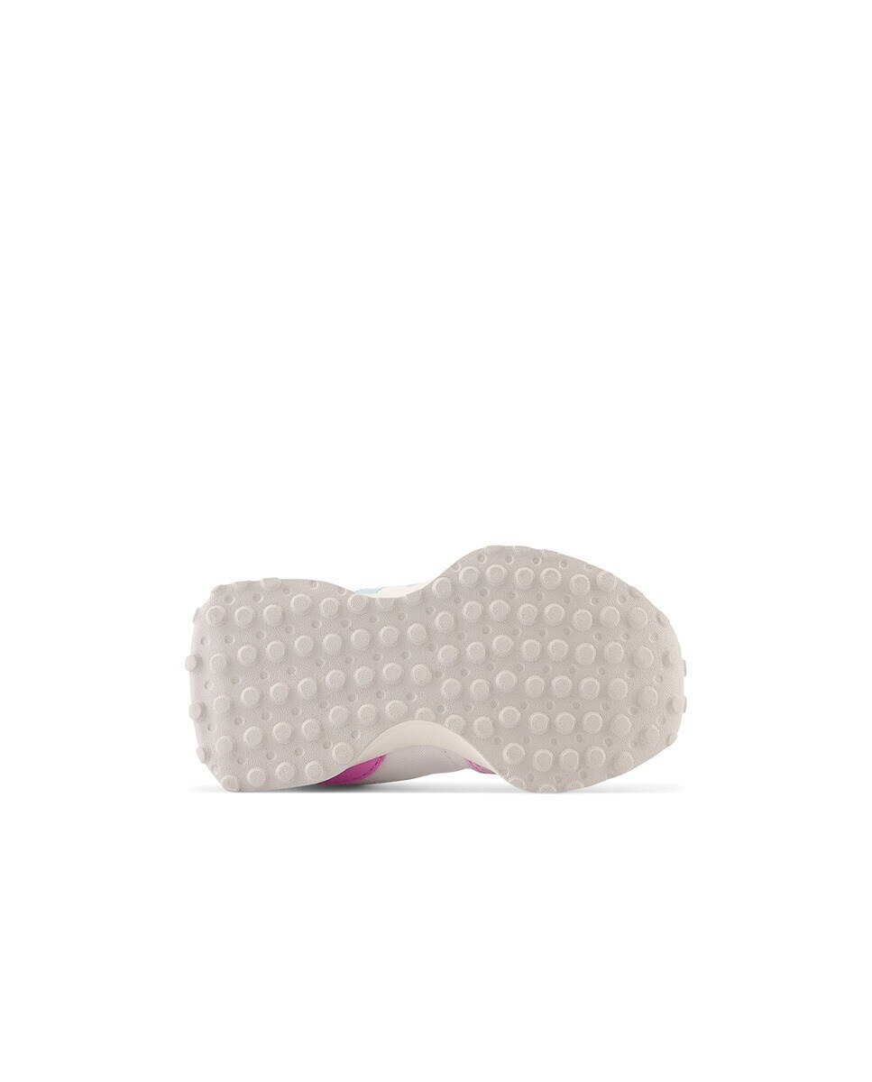 Sapatilhas Casual de Bebé 327 Bungee Lace Branco / Rosa-5