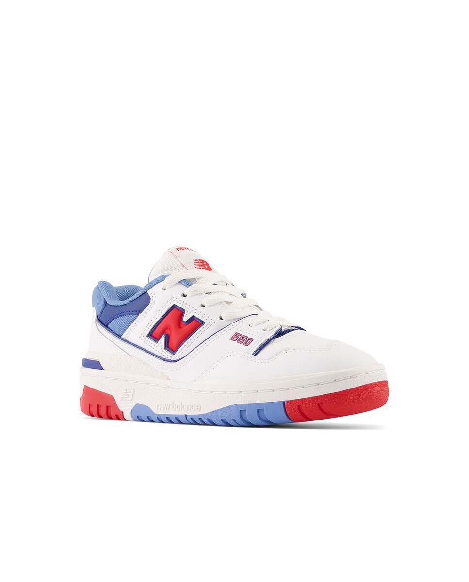 Sapatilhas Casual de Criança Retro Basket 550 New Balance Branco / Vermelho-2