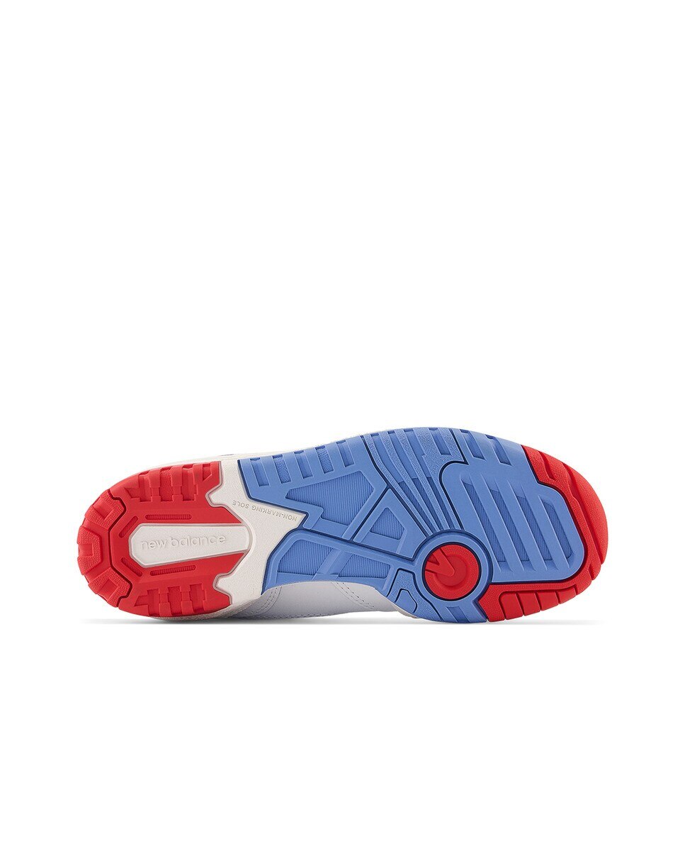 Sapatilhas Casual de Criança Retro Basket 550 New Balance Branco / Vermelho-5