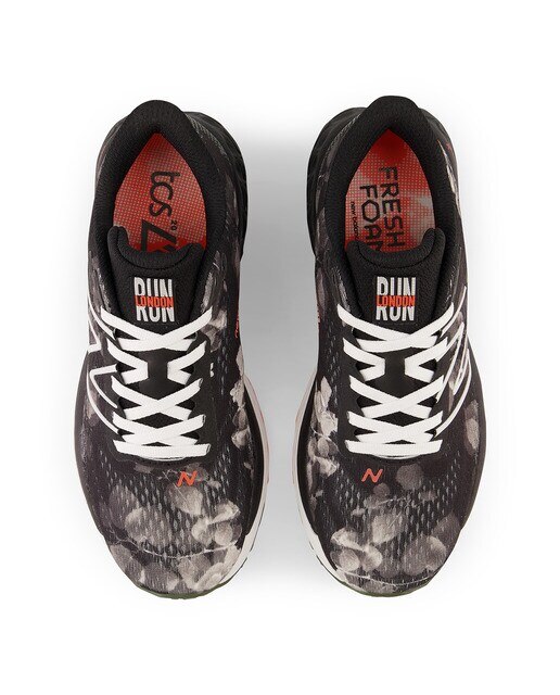 Sapatilhas de Running de Mulher Fresh Foam X 880v13 London Marathon Preto / Estampado-3