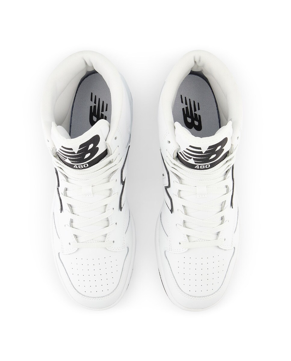 Sapatilhas Casual de Homem Retro Basket 480 Branco-3