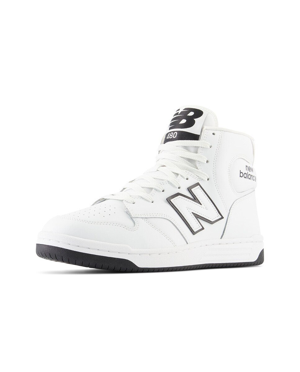 Sapatilhas Casual de Homem Retro Basket 480 Branco-7