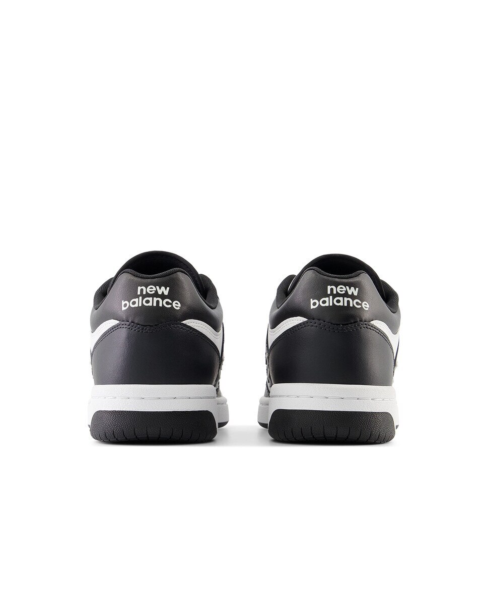 Sapatilhas Casual de Homem Retro Basket 480 Leather Preto / Branco-5