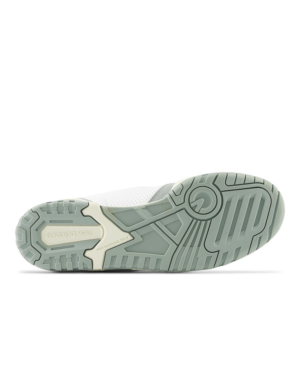 Sapatilhas Casual Unissexo Retro Basket 550 Branco / Verde-6