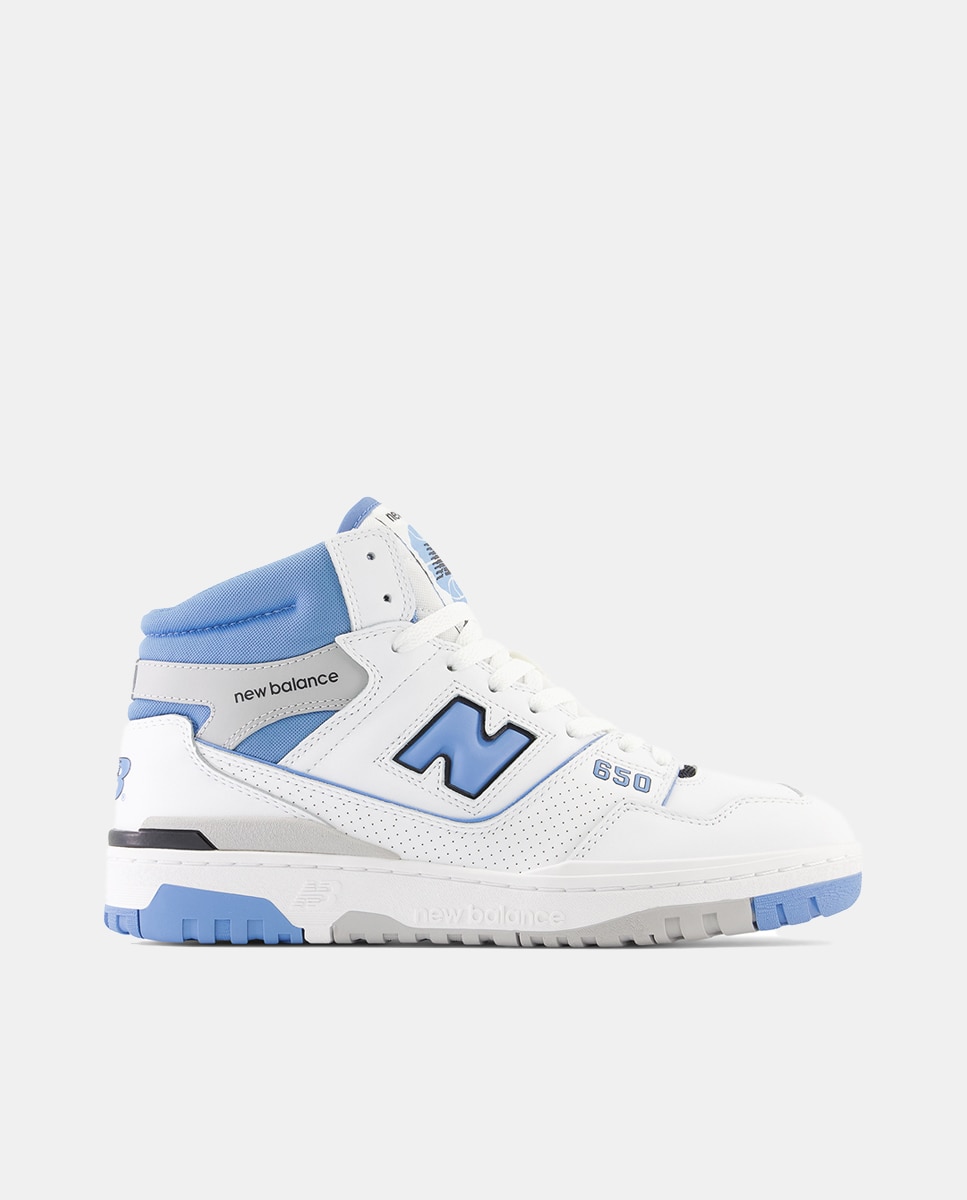 Sapatilhas Casual de Homem Retro Basket 650 Branco / Azul-1